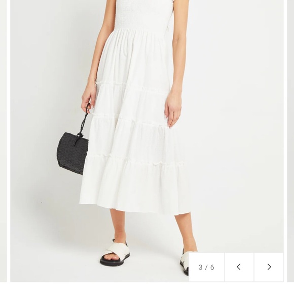 Kourt Calypso White Maxi Dress - Picture 3 of 11